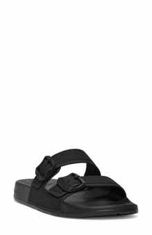 FitFlop Iqushion Two Bar Buckle Slide Sandal