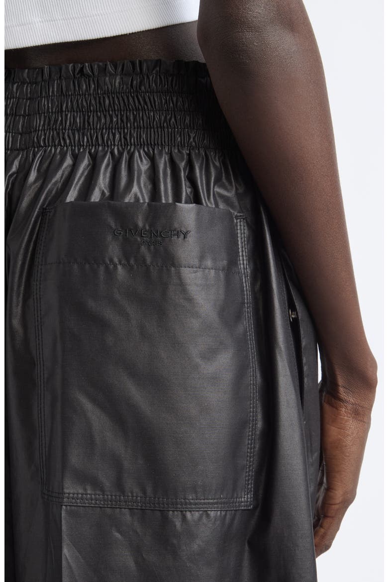 Casual Wide Leg Cocoon Pants, Alternate, color, BLACK