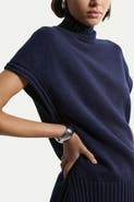Karen Millen High Neck Knitted Tunic Top