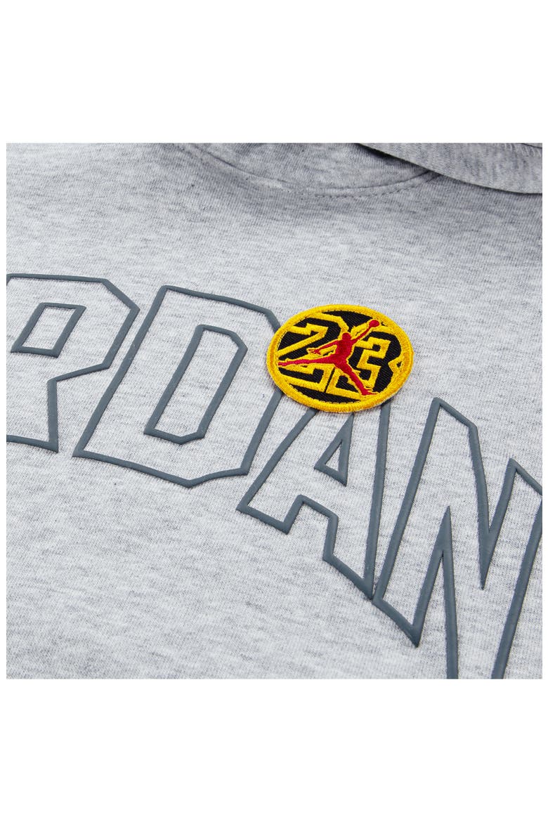 Kids' MJ Dynasty Pullover Hoodie, Alternate, color, LIGHT GRAY HEATHER