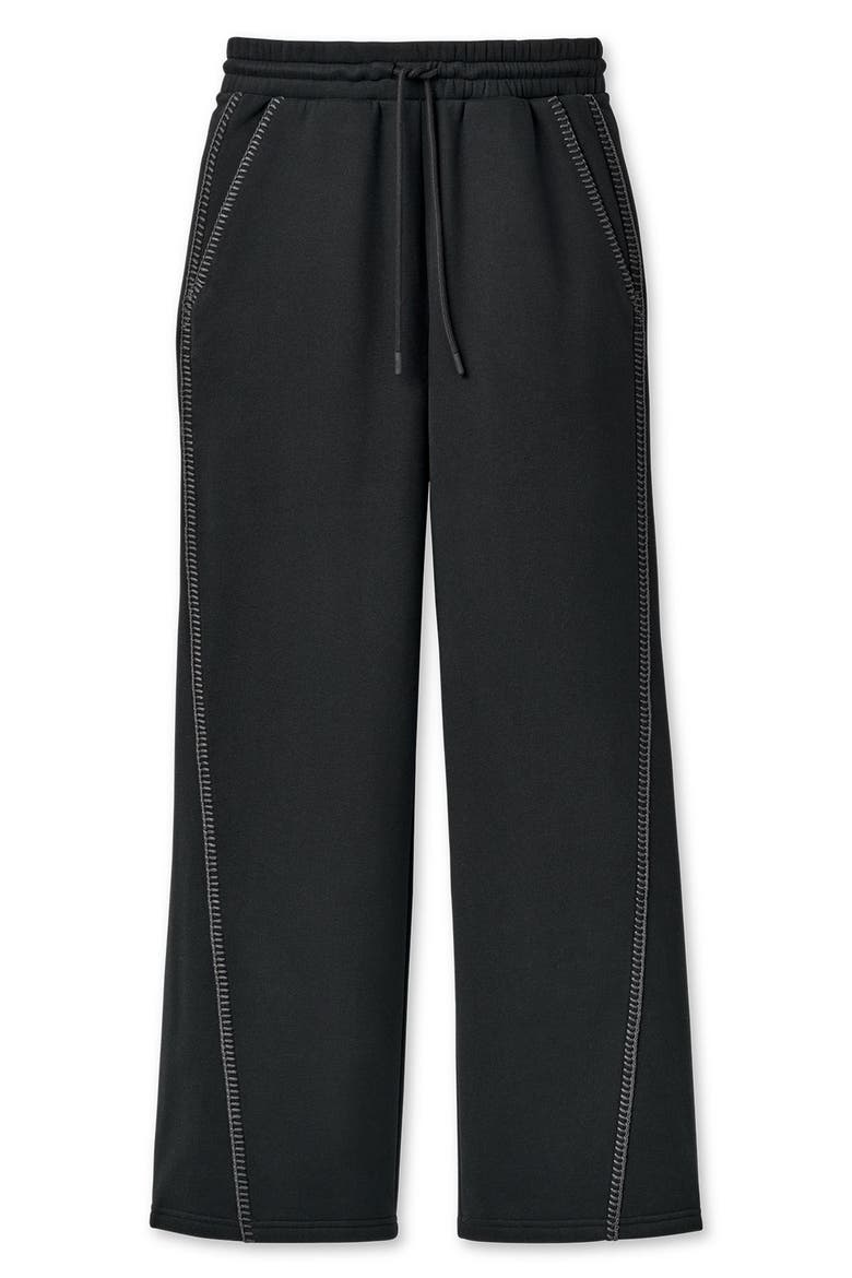 Classic Straight Leg Pants, Alternate, color, BLACK
