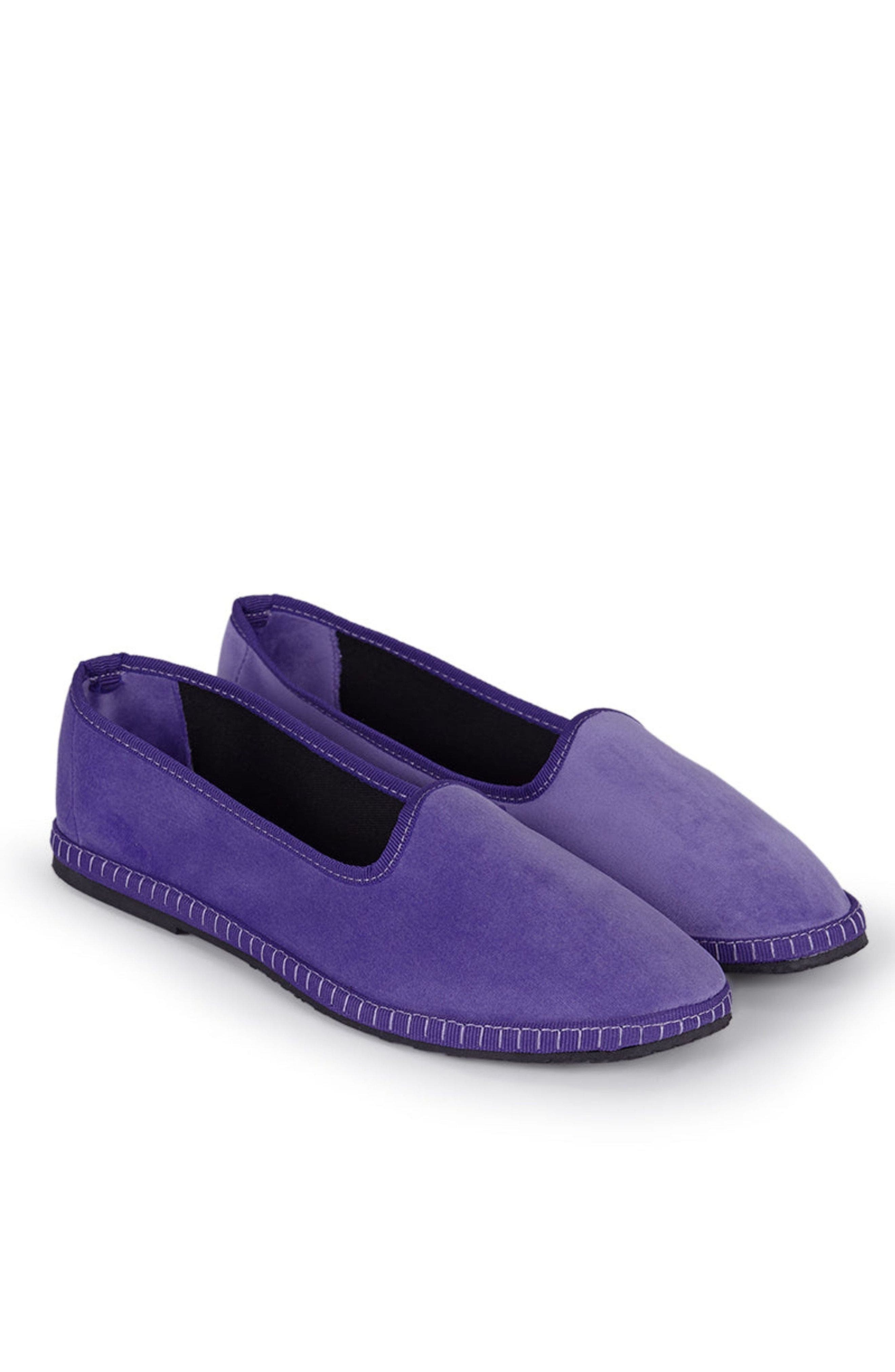Menina Step Furlane Velluto Slipper, Alternate, color, Purple