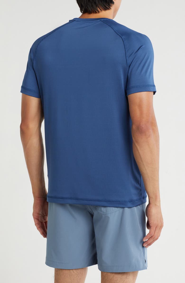 Hurley Short Sleeve UPF 50+ Rashguard, Alternate, color, Submarine