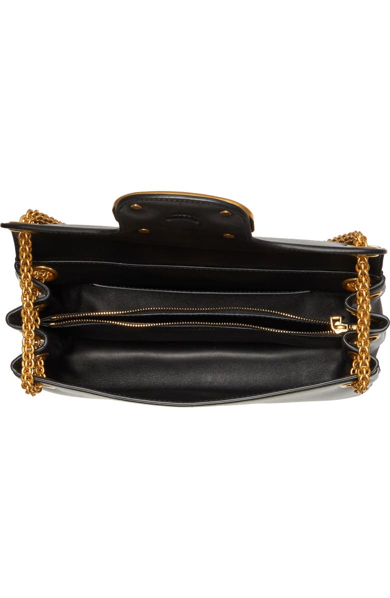 Valentino Garavani Valentino Stud Sign VLOGO Leather Shoulder Bag, Alternate, color,