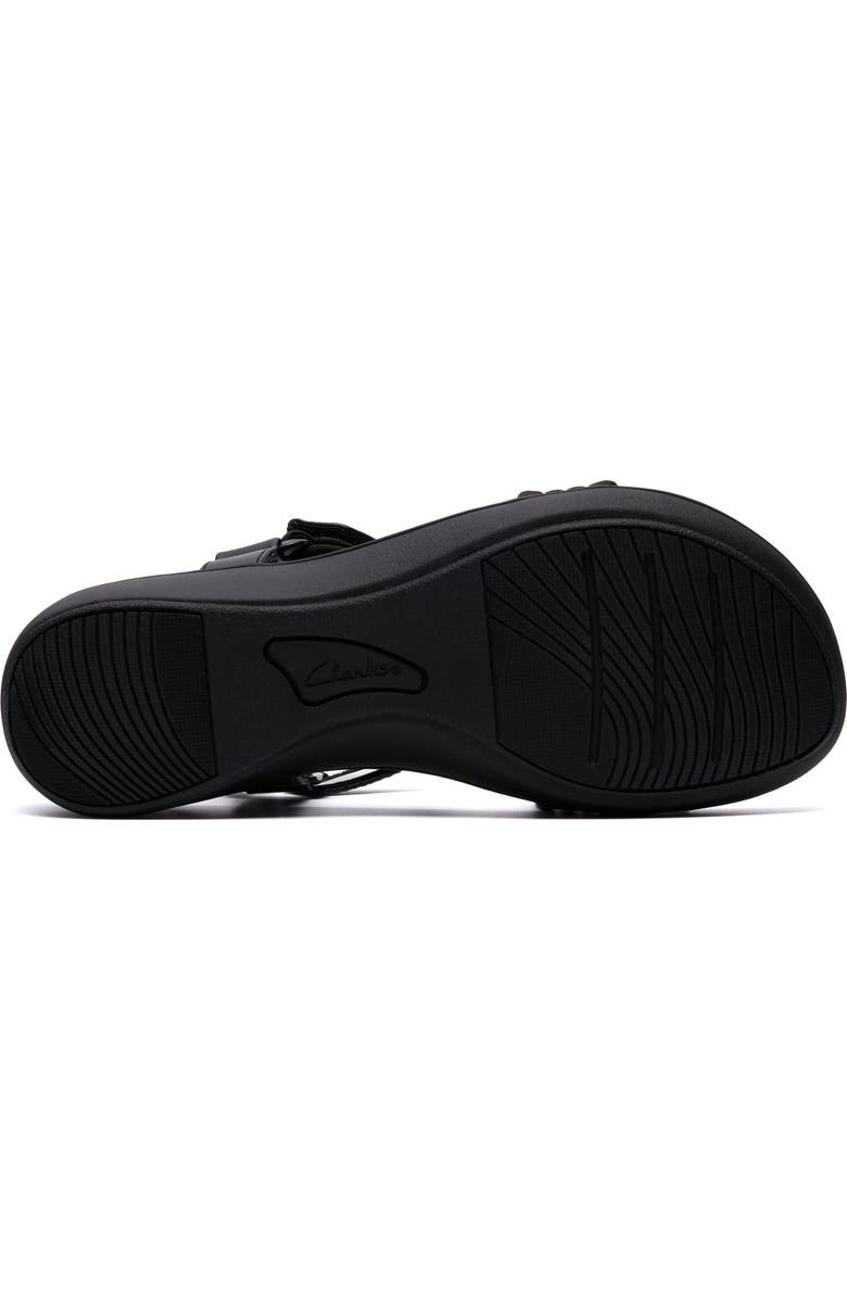Clarks<sup>®</sup> Breeze Rae Sun Sandal, Alternate, color, Black