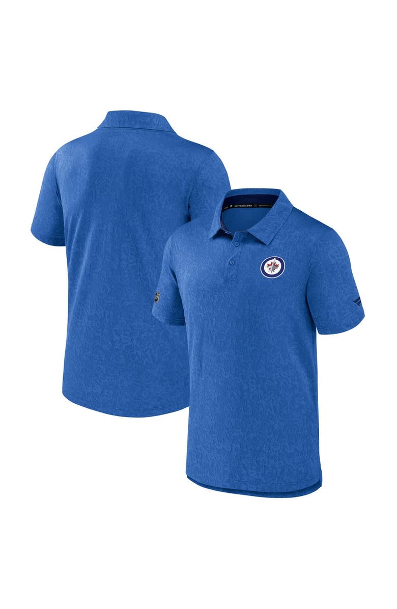 FANATICS Men's Fanatics  Light Blue Winnipeg Jets Authentic Pro Anniversary Polo, Main, color, Light Blue
