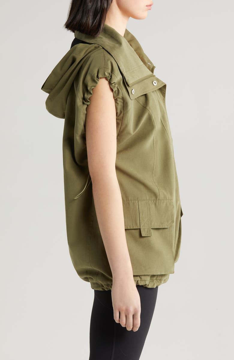 Blanc Noir Svetlana Oversize Vest, Alternate, color, Burnt Olive