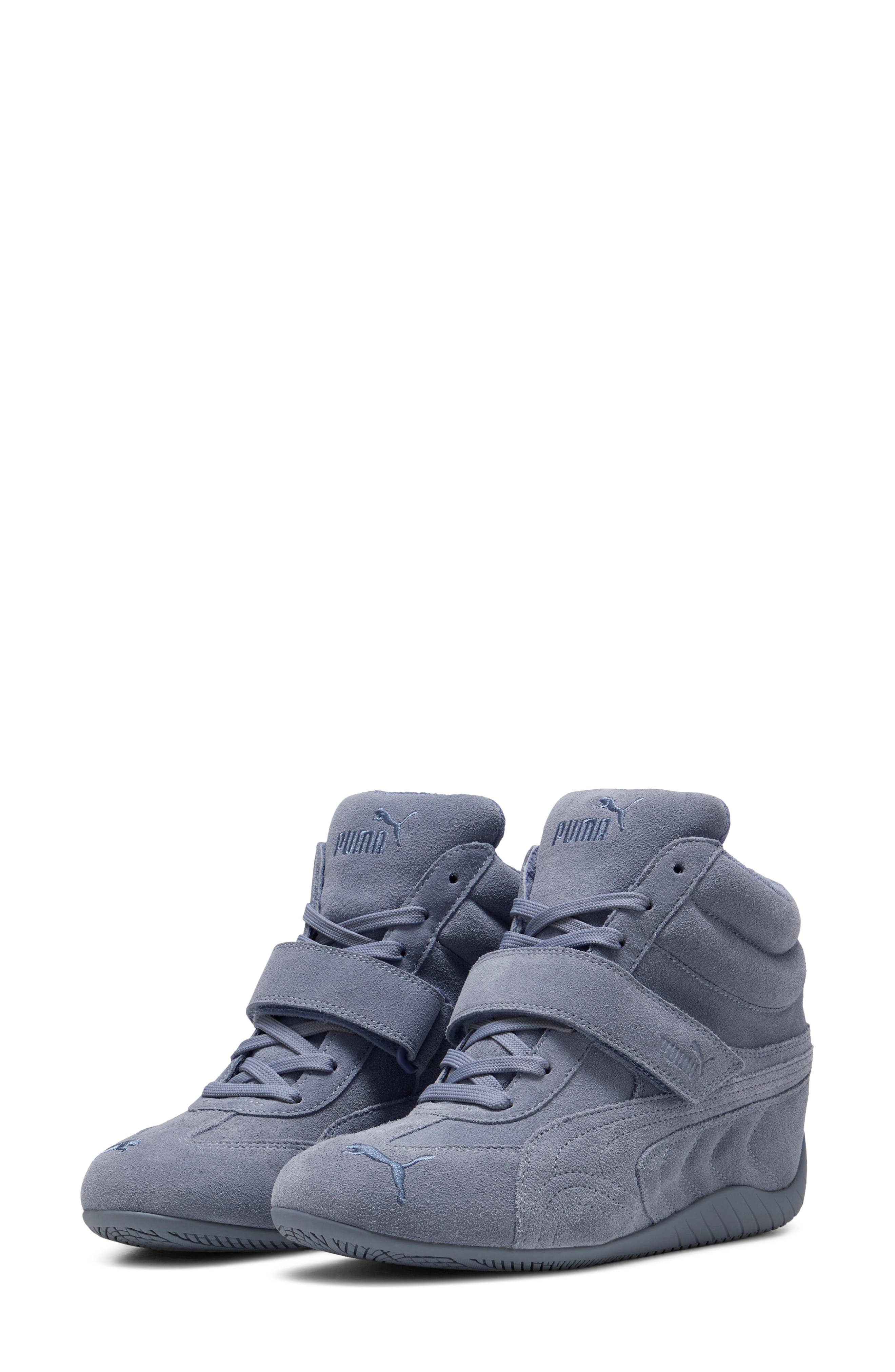 Speedcat Wedge Sneaker, Main, color, GRAY SKY/ PUMA BLACK