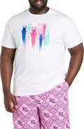 Psycho Bunny Big & Tall Cosma Graphic Tee