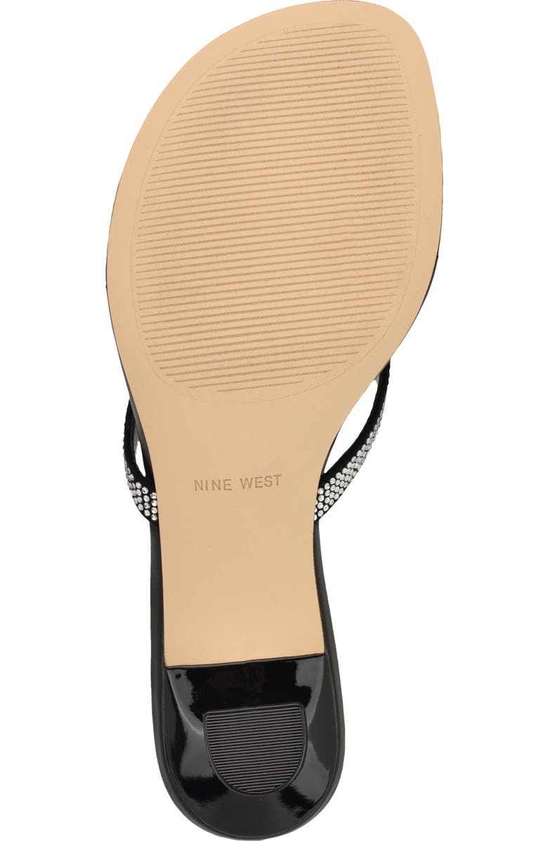 Nine West Cruiseh Flip Flop, Alternate, color, Black 002