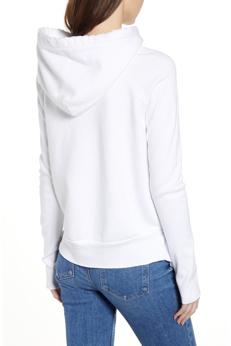 Tee Lab Hoodie, Alternate, color, WHITE