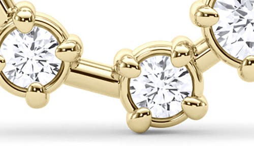 Hautecarat Aquarius Constellation Lab Created Diamond Necklace In 18k Yellow Gold
