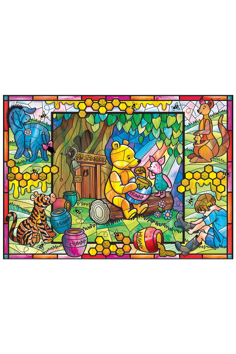 Winnie the Pooh 500 Piece Jigsaw Puzzle, Alternate, color, Multicolor