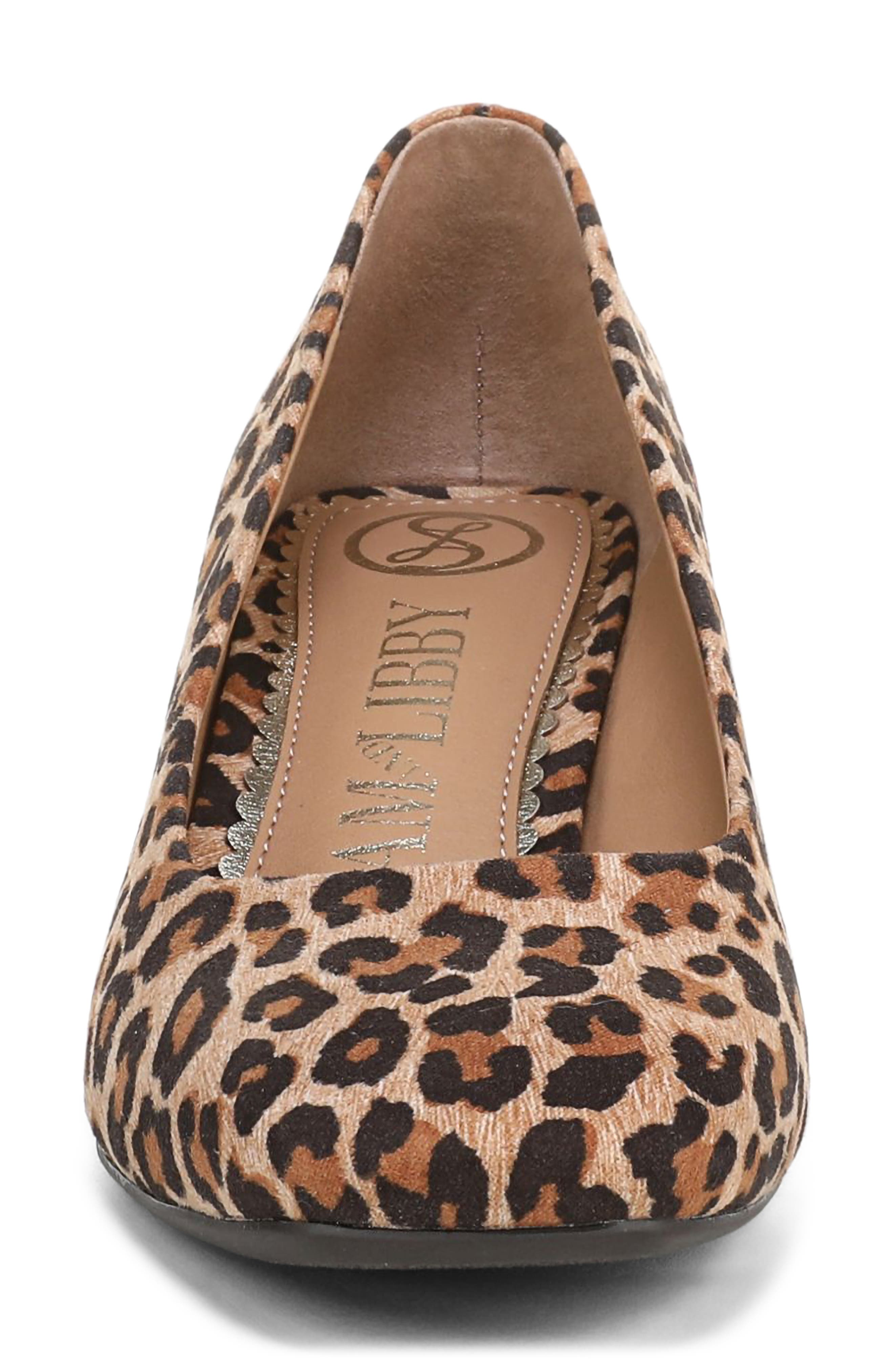SAM & LIBBY Gianella Square Toe Pump, Alternate, color, Leopard Multi