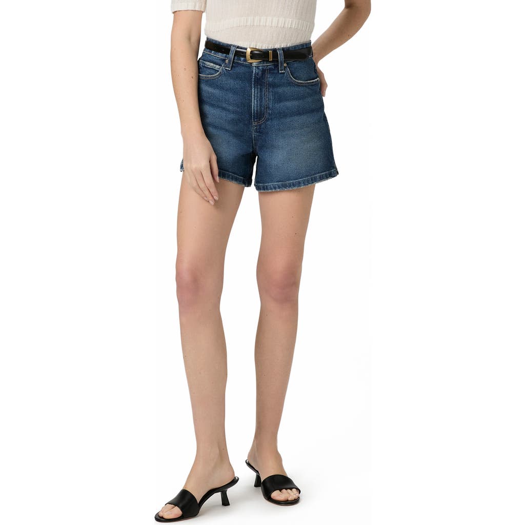 PAIGE PAIGE DANI ULTRA HIGH WAIST DENIM SHORTS