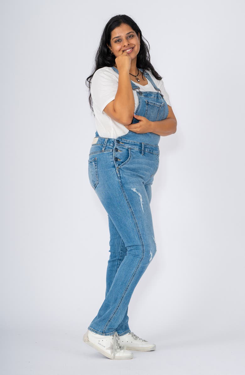 SLINK Jeans The Denim Overall, Alternate, color, 