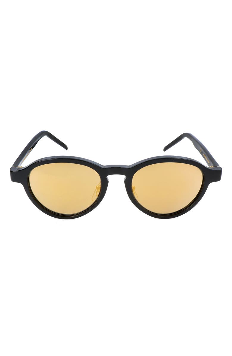 SUPER by RETROSUPERFUTURE<sup>®</sup> 69mm Round Sunglasses, Main, color, Black