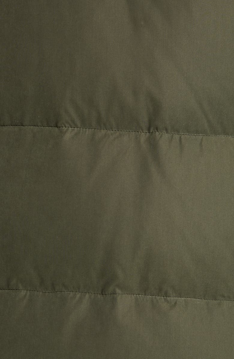 Thom Sweeney Quilted Down Puffer Coat with Bib Inset, Alternate, color, 