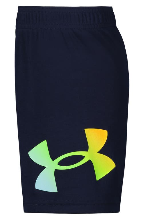 Under Armour Kids' Ua Gradient Performance Woven Shorts In Midnight Navy