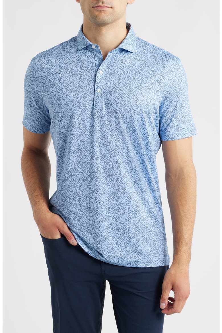 Prawn Performance Jersey Polo, Main, color, KONA