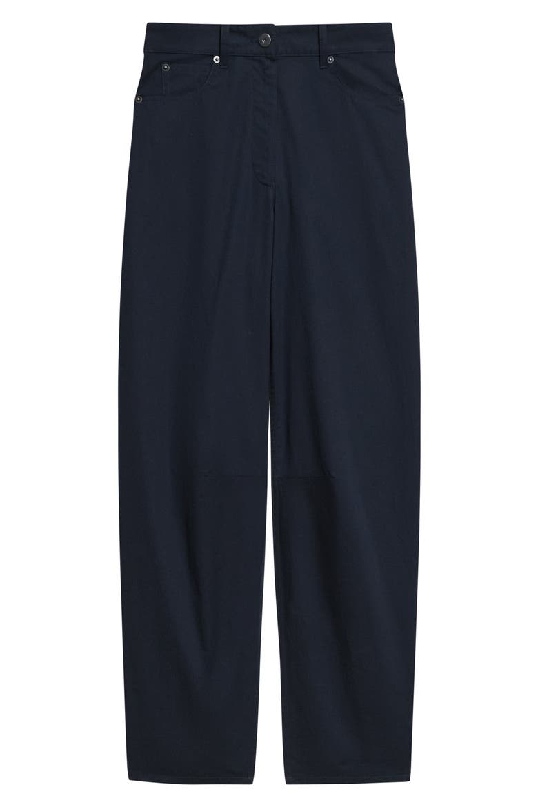 Curve Leg Cotton Chino Pants, Alternate, color, NOCTURNE NAVY