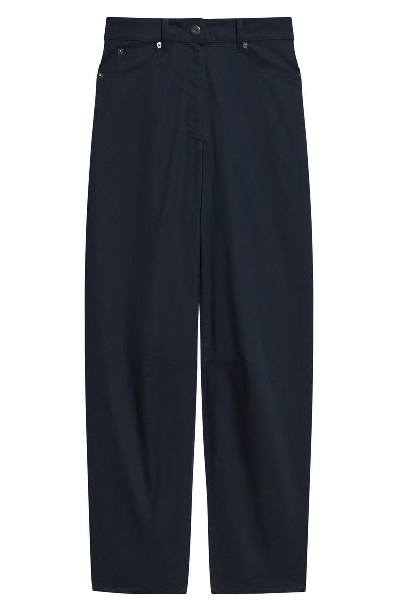 Theory Curve Leg Cotton Chino Pants, Alternate, color, Nocturne Navy