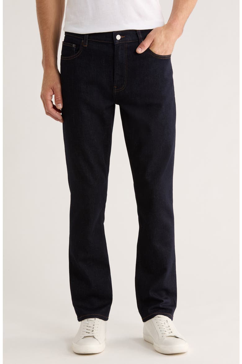 Modern Straight Jeans, Main, color, RINSE