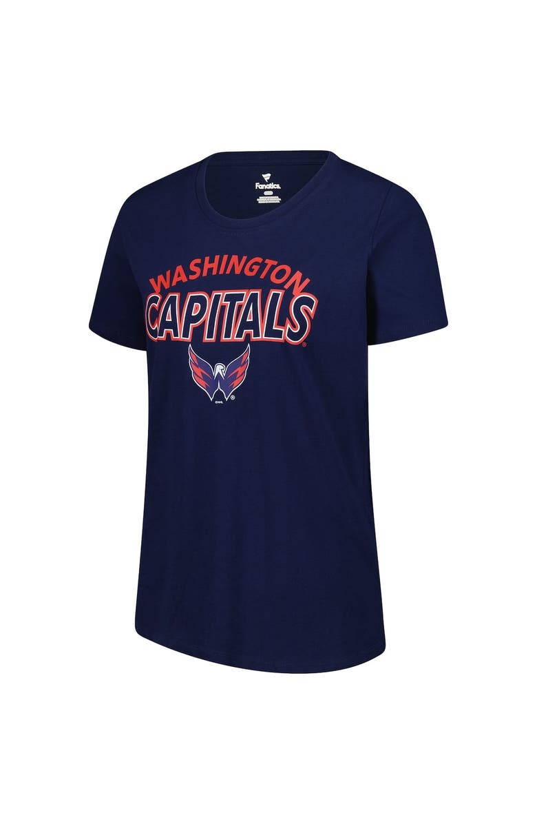 FANATICS Women's Fanatics Navy Washington Capitals Risk T-Shirt, Alternate, color, Navy