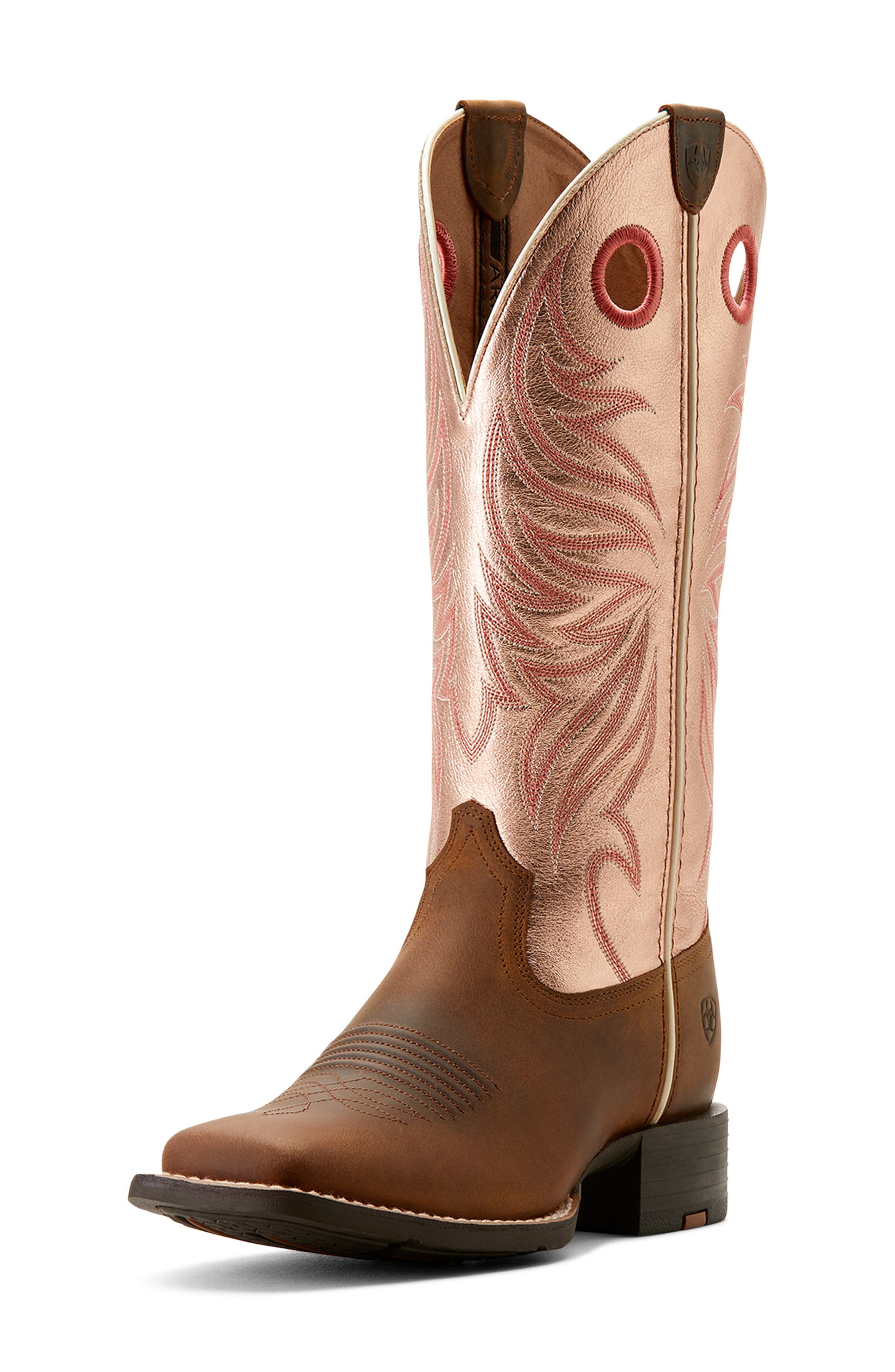 Ariat Round Up Ryder Western Boot, Alternate, color, 