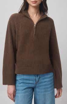 Splendid x @cellajaneblog Quarter Zip Sweater