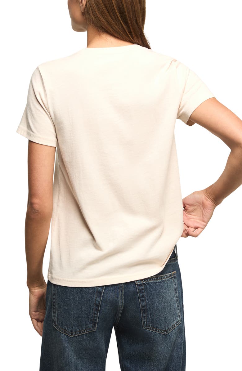 Lucky Brand Drummer Queen Graphic T-Shirt, Alternate, color, Vanilla Cream