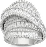FZN Cubic Zirconia Multiband Ring