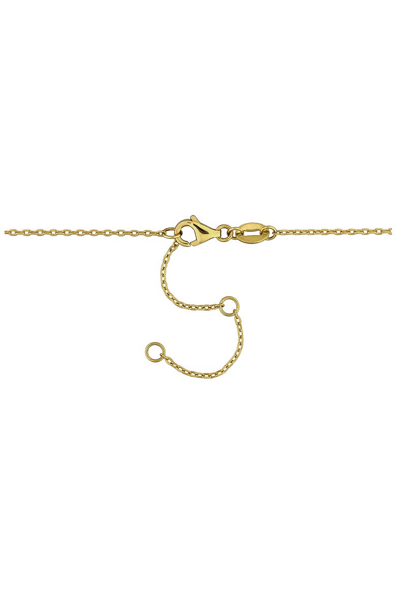 Gemstone Station Necklace, Alternate, color, YELLOW