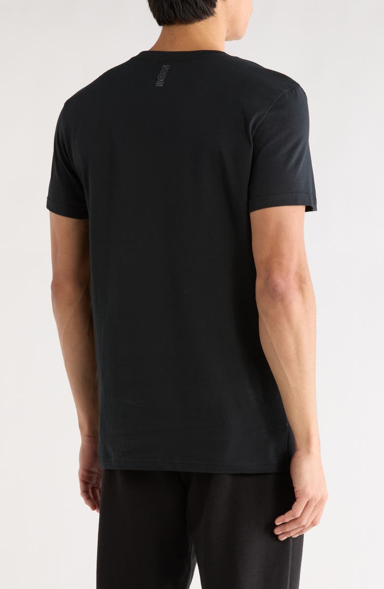 BOSS Logo Graphic T-Shirt, Alternate, color, Black