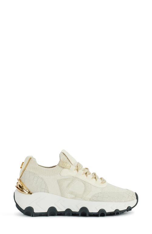 Donna Karan New York Brantley Wedge Sneaker In Ivory