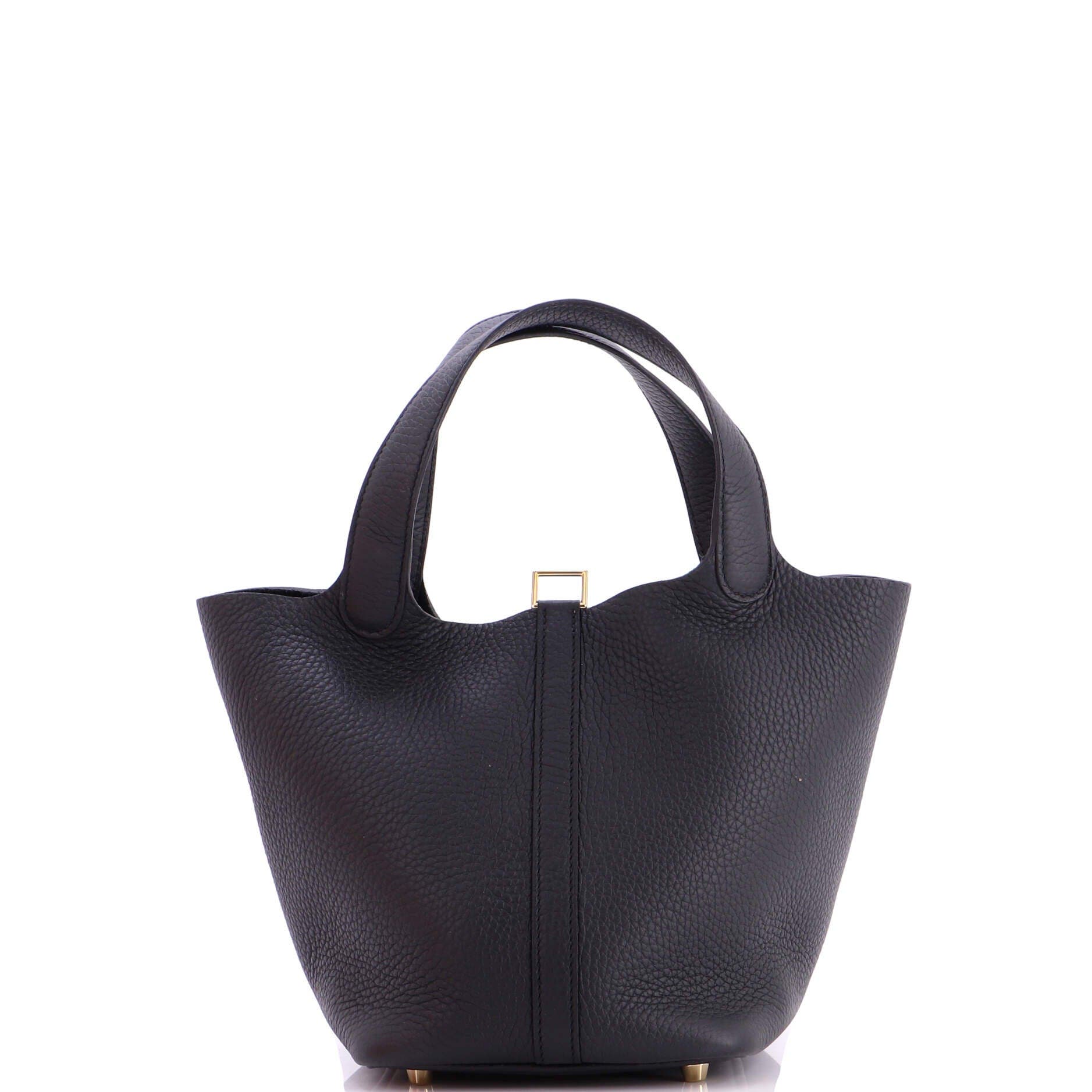 Pre-Owned Hermes Picotin Lock Bag Clemence PM, Alternate, color, 