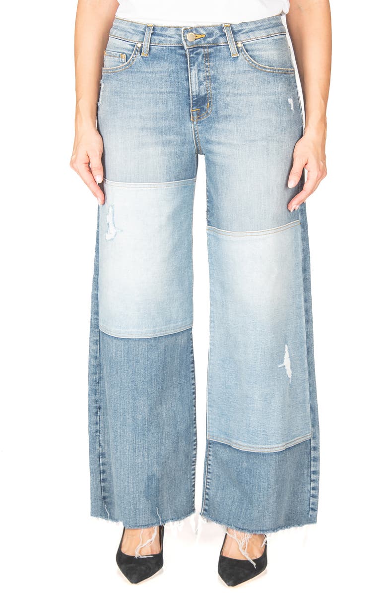 Fidelity Denim Ziggy Oversize Full Jeans, Main, color, Landslide