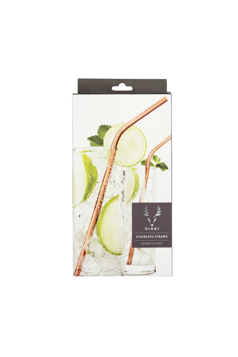 Cocktail Straws, Alternate, color, Summit
