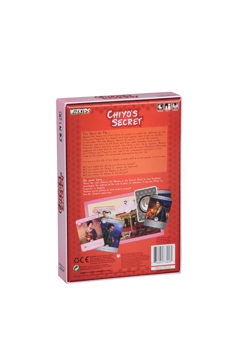 Chiyo's Secret Competitive Board Game, Alternate, color, Multicolored