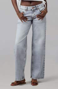 Lola Denim Miro Mid Rise Comfort Straight Jeans