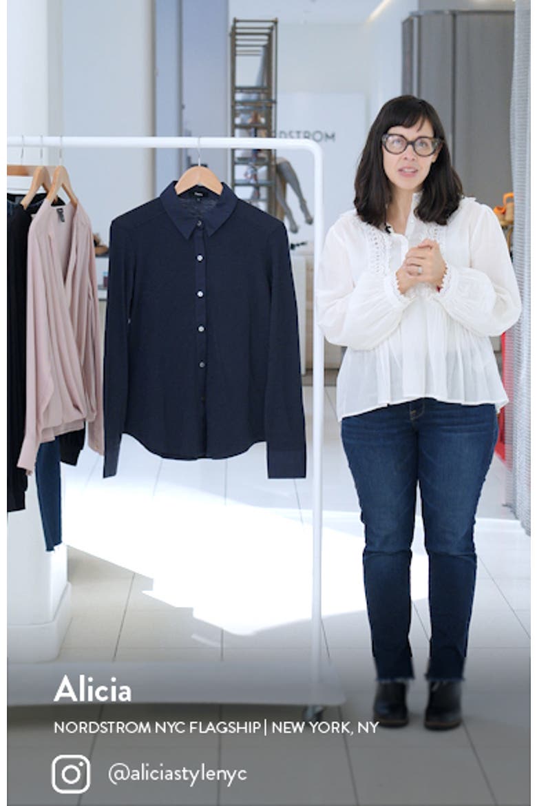 Riduro C.Nebulous Organic Cotton Slub Long Sleeve Button-Up Shirt video