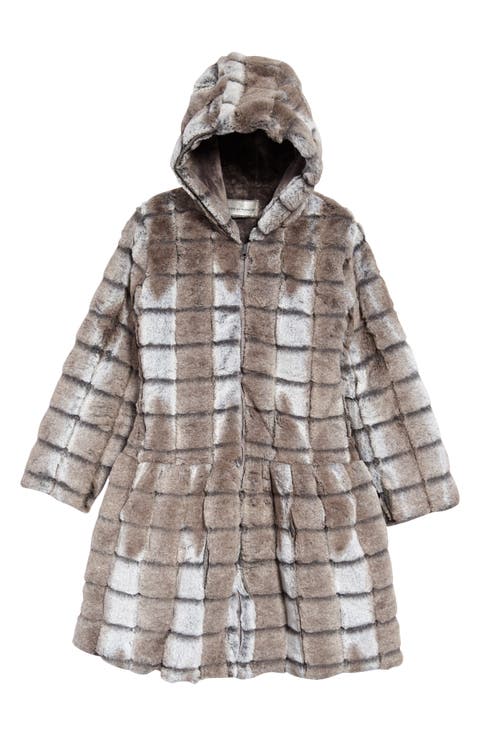 Kids' Widgeon Faux Fur Hooded Coat (Big Kid)
