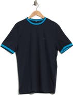 BOSS H-Tessler Tipped Mercerized Cotton T-Shirt
