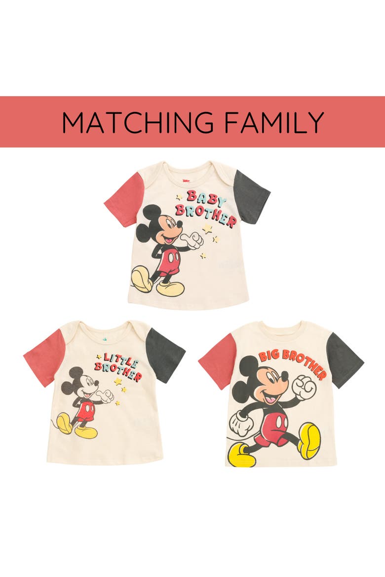 Mickey Mouse Short Sleeve T-Shirt, Alternate, color, Ivory Mickey Mouse