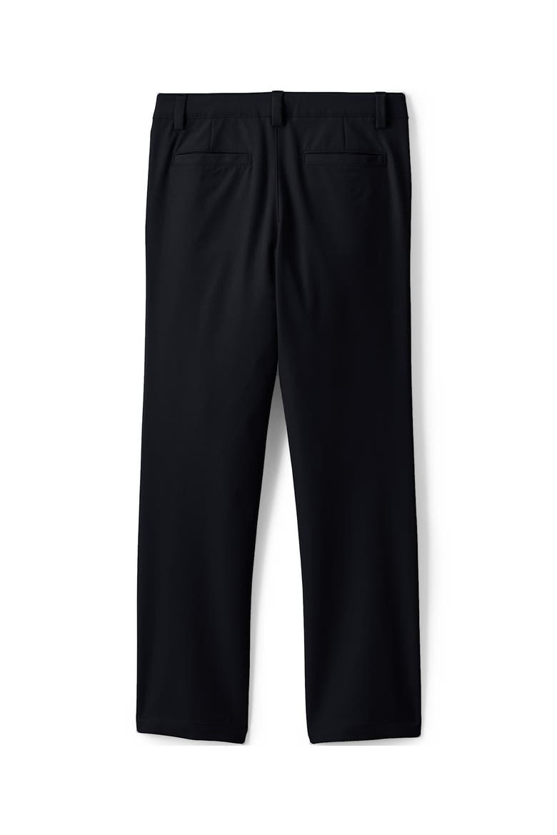 School Uniform Girls Active Performance Chino Pants, Alternate, color, Black