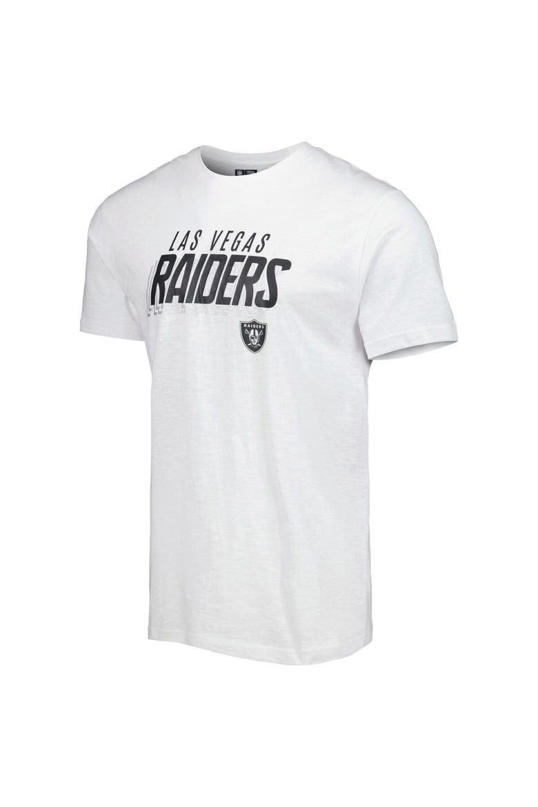 Men's Concepts Sport Charcoal/White Las Vegas Raiders Downfield T-Shirt & Shorts Sleep Set, Alternate, color, Charcoal