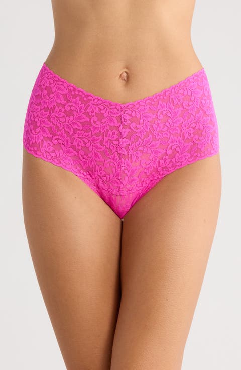 Retro High Waist Thong