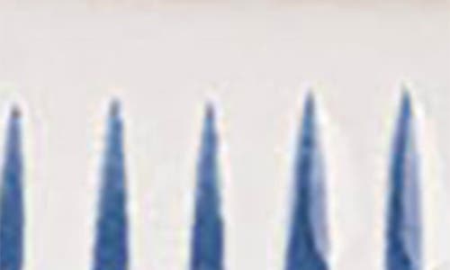 Juliska Sitio Stripe 17 Serving Platter In Blue