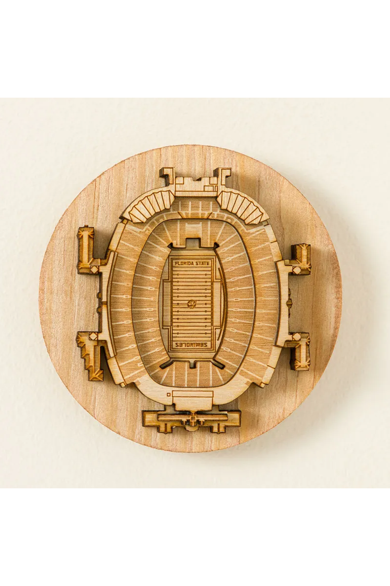 College Football Stadium Sculpture Candle, Alternate, color, Florida State University