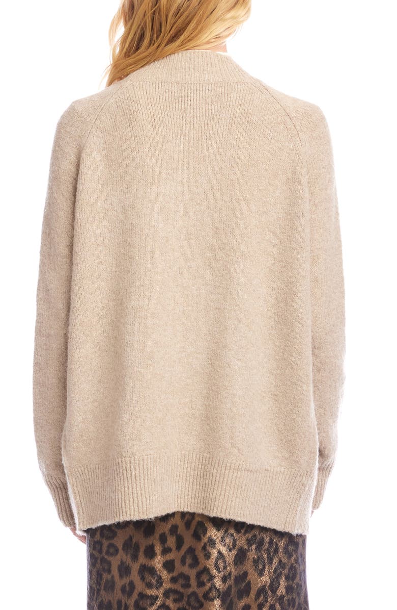 Karen Kane V-Neck Cardigan, Alternate, color, Oatmeal